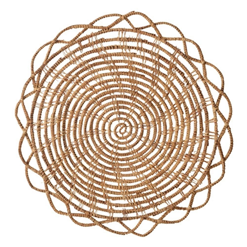 Mudo Home Palm Root Yuvarlak Ameri̇kan Servi̇si̇ 35cm