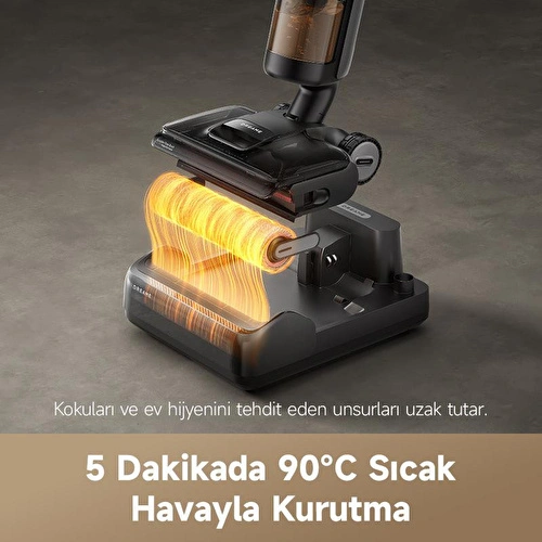 Dreame H12 Pro Flexreach Islak Ve Kuru Süpürge, 18.000 Pa Güçlü Vakum Dreame H12 Pro Flexreach Islak Ve Kuru Süpürge, 18.000 Pa Güçlü Vakum