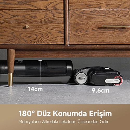 Dreame H12 Pro Flexreach Islak Ve Kuru Süpürge, 18.000 Pa Güçlü Vakum Dreame H12 Pro Flexreach Islak Ve Kuru Süpürge, 18.000 Pa Güçlü Vakum