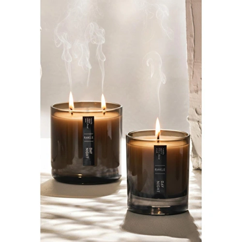 Rakle Neo Day Night Black Amber&patchouli Kokulu 2'li Mum Seti Füme 200 Gr - 480 Gr