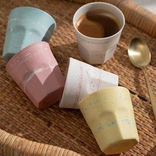 Mudo Home Handmade Pembe Espresso Fi̇ncani -110 Ml