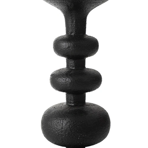 Mudo Home Black Stone Mumluk 8x8x22 Cm