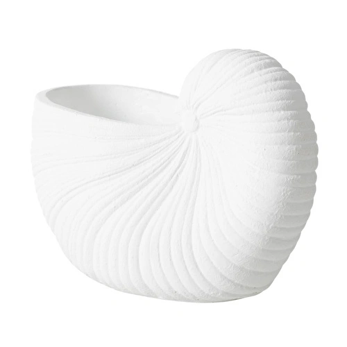 Mudo Home White Shell Vazo 26x13x19 Cm