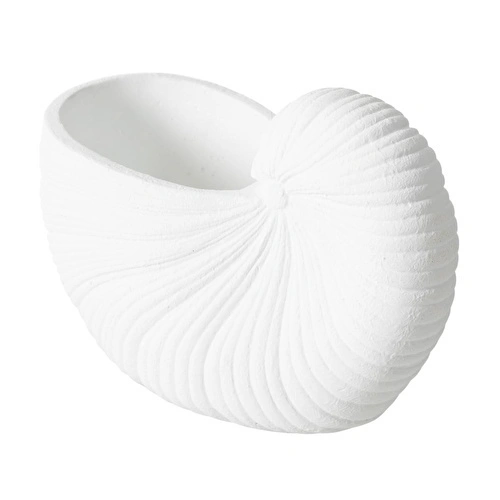 Mudo Home White Shell Vazo 26x13x19 Cm
