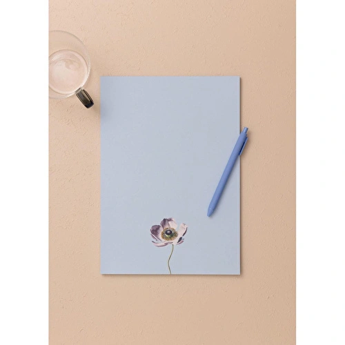 The Mia Art Line Mini Notluk Anemone 21x30 Cm 40 Yaprak