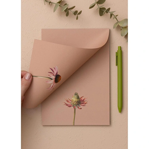 The Mia Art Line Mini Notluk Coneflower 15x21 Cm 40 Yaprak