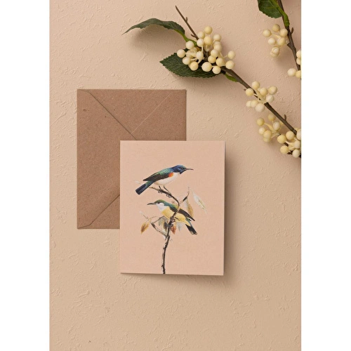 The Mia Art Line Mini Tebrik Kart Seti Blue 9x12 Cm