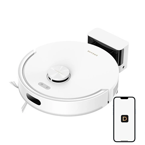 Dreame F20 Robot Süpürge Beyaz, 20.000pa Emiş Gücü