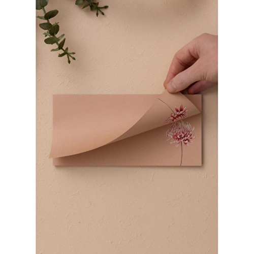 The Mia Art Line Mini Notluk Chrysanthemum 10x21cm 40 Yapr