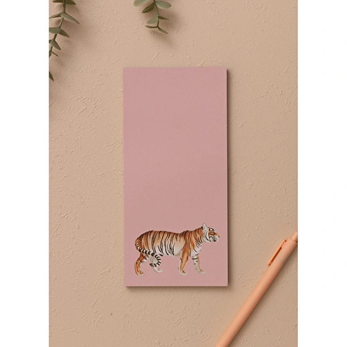 The Mia Art Line Mini Notluk Tiger 10 X 21 Cm 40 Yaprak