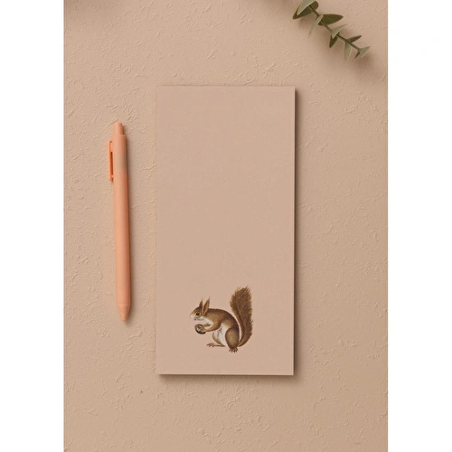 The Mia Art Line Mini Notluk Squirrel 10 X 21 Cm 40 Yaprak