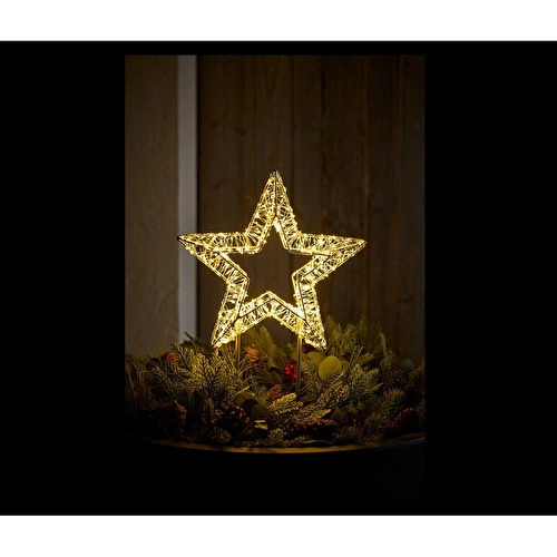 Tchibo Led 3d Yıldız, 30 Cm, 3’ü 1 Arada