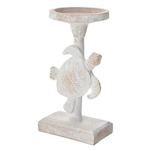 Mudo Home Caretta Mumluk Beyaz 11x10x22 Cm