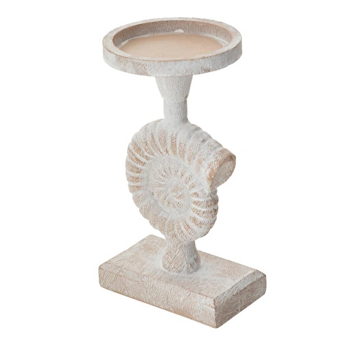 Mudo Home Shell Mumluk Beyaz 11x10x21 Cm