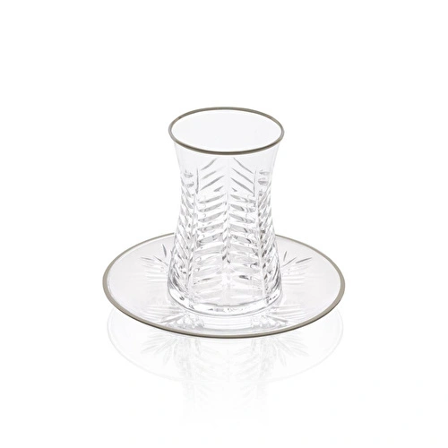 The Mia Wheat Çay Seti Gümüş 12 Parça