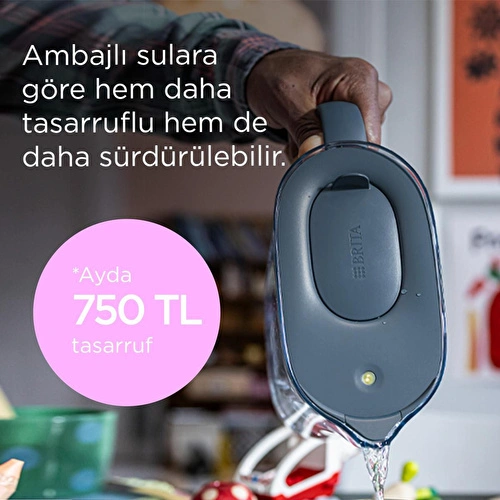 Brita Style Essential Xl 1 X Maxtra Pro Pure Performance Filtreli Su Arıtma Sürahisi – Kum Beji (3,6l)