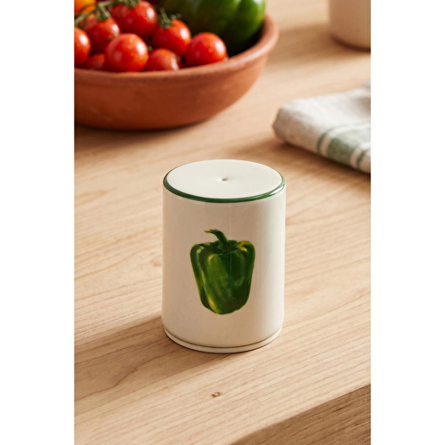 Rakle X Bengi Kurtcebe Pomodoro 2'li Tuzluk-biberlik Seti 6 Cm