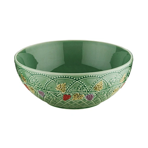 Lucky Art Vinea Seramik Yeşil Salata Kasesi 26 Cm