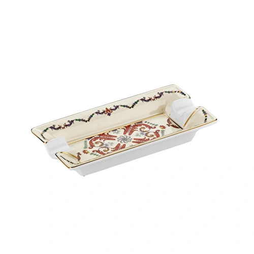 Lucky Art Velora Bone Dikdörtgen Kül Tablası