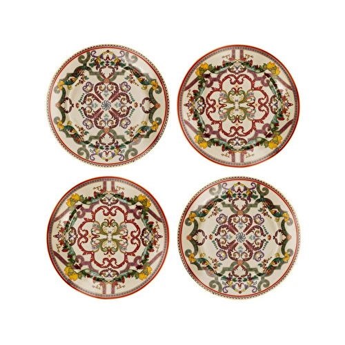 Lucky Art Velora Bone 4’lü Servis Tabağı Seti 27 Cm