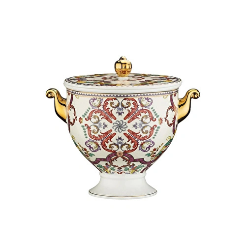 Lucky Art Velora Bone 17 Cm Kulplu Kavanoz