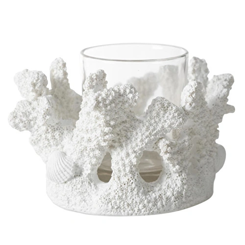 Mudo Home White Colar Mumluk 12x11x8 Cm