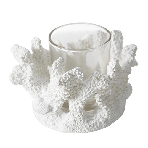 Mudo Home White Colar Mumluk 12x11x8 Cm
