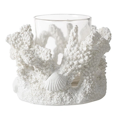 Mudo Home White Colar Mumluk 12x11x8 Cm