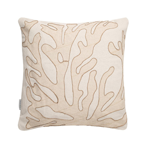 Mudo Home Coral Kirlent Bej 45x45