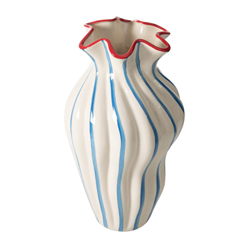 Mudo Home Blue Line Vazo 21x21x39cm