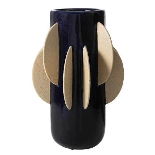 Mudo Home Coast Navy Vazo 21x21x27cm