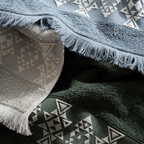 Green Black Hereke Heritage Serisi 6’lı Yüz Havlusu Seti