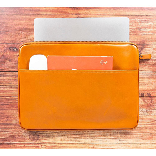 Bloominbag Torino Siena Tan Super Slim 16inç Laptop / Macbook Kılıf