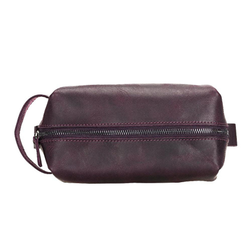 Bloominbag Voyage Dusty Plum Hakiki Deri Dopp Kit – X Large