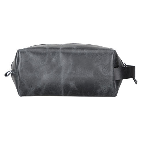 Bloominbag Voyage Marine Blue Hakiki Deri Dopp Kit – X Large