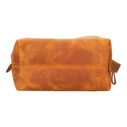 Bloominbag Voyage Moccasin Brown Hakiki Deri Dopp Kit – X Large