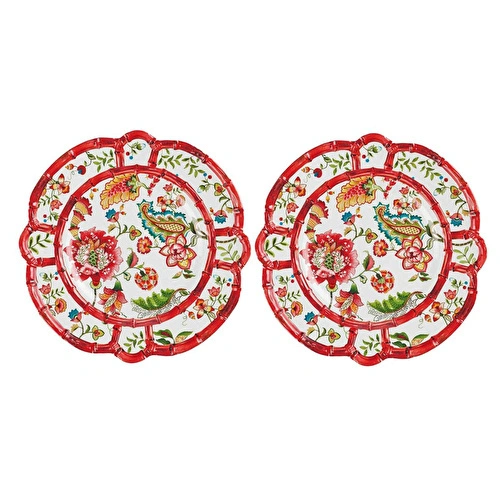 Lucky Art Bellus Melamin 28cm 2li Tabak Seti