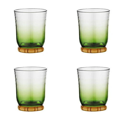 Lucky Art Palma Akrilik 4’lü Su Bardağı Seti 410 Ml