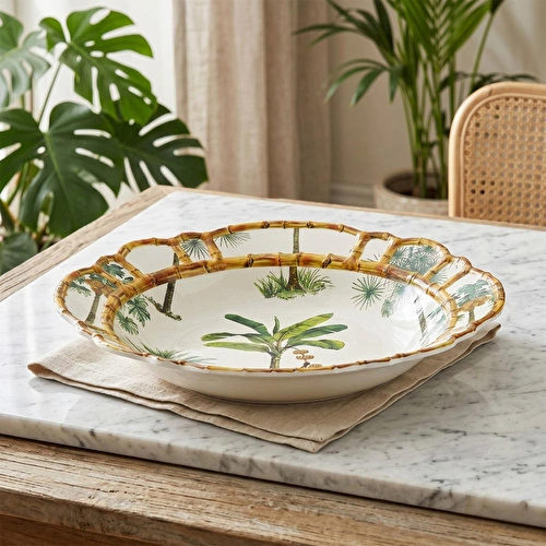 Lucky Art Palma Melamin 38 Cm Dev Sunum Kasesi