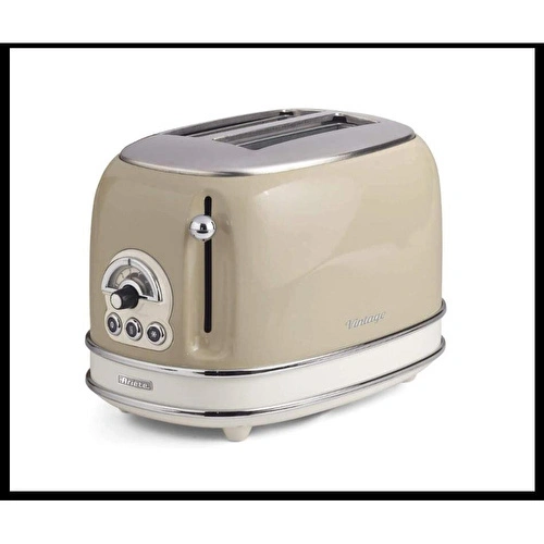 Ariete Vintage Ekmek Kızartma Makinesi - 2 Dilim, Bej