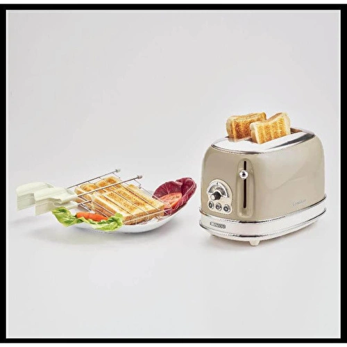 Ariete Vintage Ekmek Kızartma Makinesi - 2 Dilim, Bej