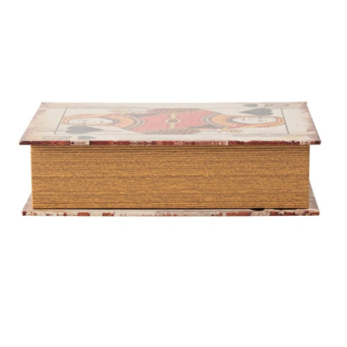 Mudo Home Quuen Of Spades Ki̇tap Kutu 19x7x27 Cm