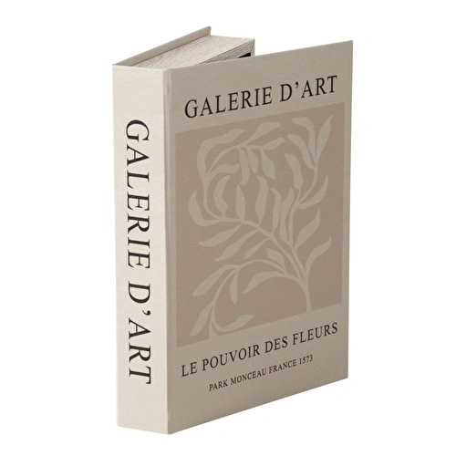 Mudo Home Galerie D'art Ki̇tap Kutu 19x30 Cm