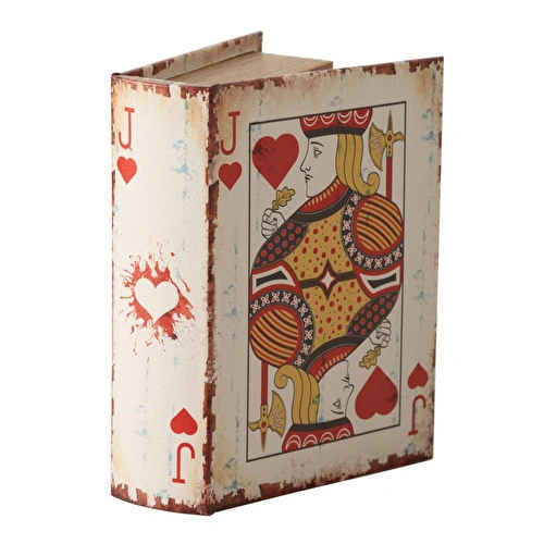 Mudo Home King Of Hearts Ki̇tap Kutu 14x5x20 Cm