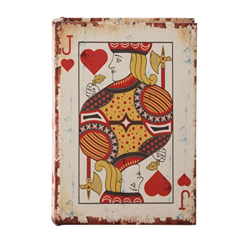 Mudo Home King Of Hearts Ki̇tap Kutu 14x5x20 Cm