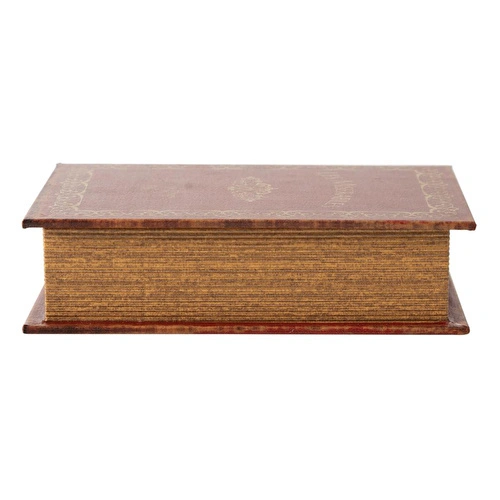 Mudo Home Brown Ki̇tap Kutu 14x5x20 Cm