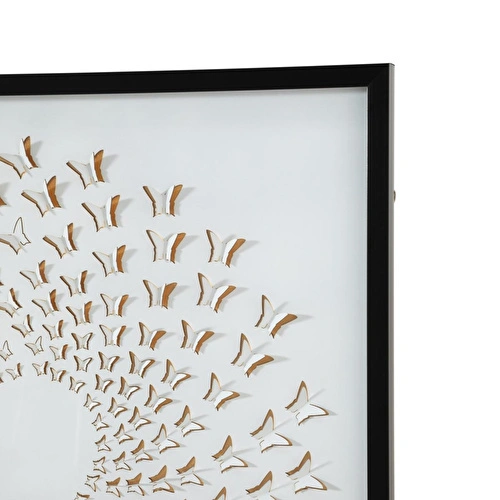 Mudo Home Auralis Çerçeveli̇ Cam Tablo 100x100 Cm