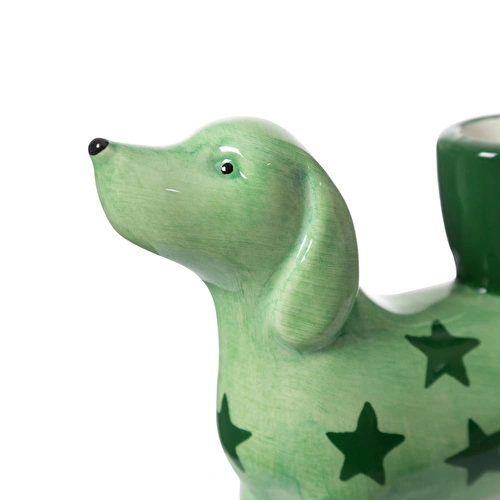 Mudo Home Green Puppy Mumluk 17x6x12 Cm Mudo Home Green Puppy Mumluk 17x6x12 Cm