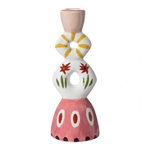 Mudo Home Floral Mumluk 8x8x21 Cm