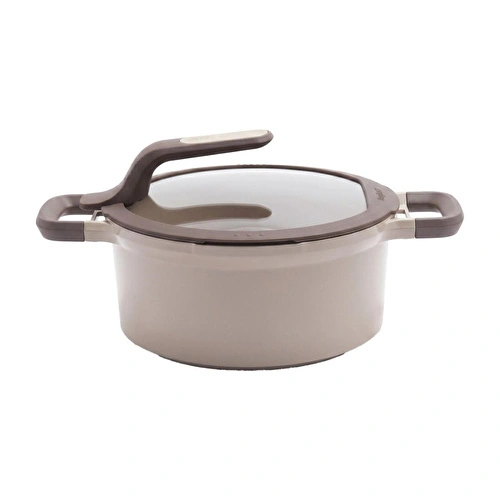 Berghoff Gem Stay Cool Derin Tencere Mink 24 Cm